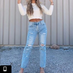 Boutique Relaxed Straight Denim